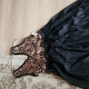 NWT NEW YEARS DRESS SEQUINS BLACK
